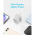 Anker 25W USB C Charger Block, Compact and Foldable, Supports PPS Fast Charging for Galaxy S24/Z Fold/Z Flip/Tab, iPhone 17/16 Series, iPad with Cable - White